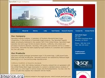 spreckelssugar.com