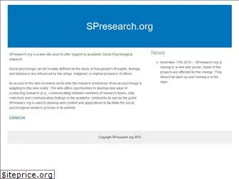 spresearch.org