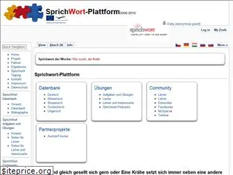 sprichwort-plattform.org