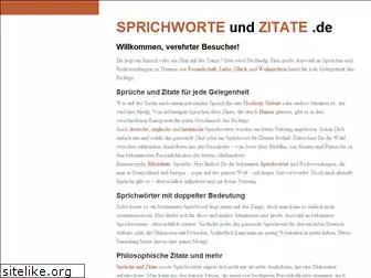 sprichworte-und-zitate.de