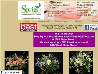 sprigsflowersri.com