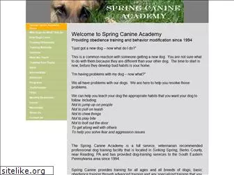 spring-canine.com