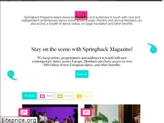 springbackmagazine.com