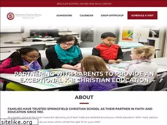 springfieldchristianschool.org