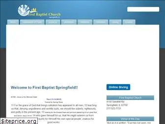 springfieldfirstbaptist.org