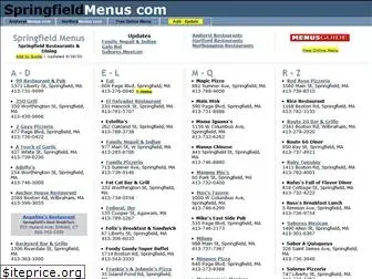 springfieldmenus.com