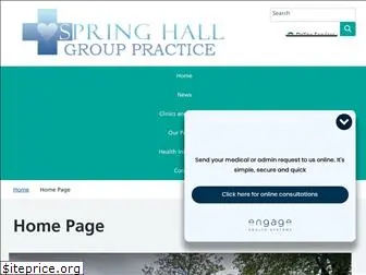 springhallgrouppractice.co.uk