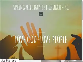 springhillbaptistchurch.net