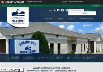 springhilllibrary.org