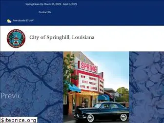 springhilllouisiana.gov