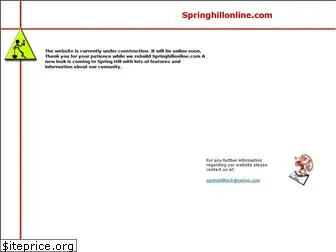 springhillonline.com