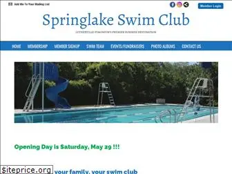 springlakeswimming.com