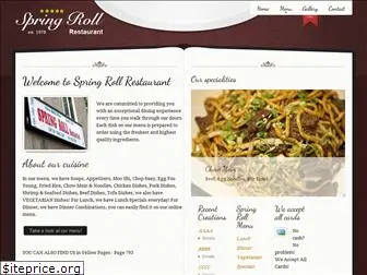 springrollrestaurant.com