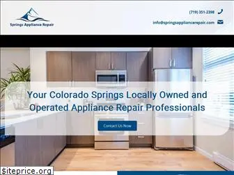 springsappliancerepair.com