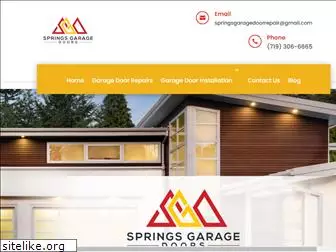 springsgaragedoorsrepair.com