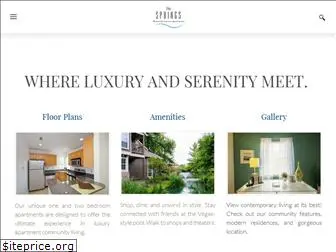 springsluxuryapartments.com