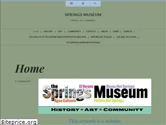 springsmuseum.org