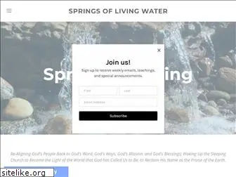 springsoflivingwateronline.org