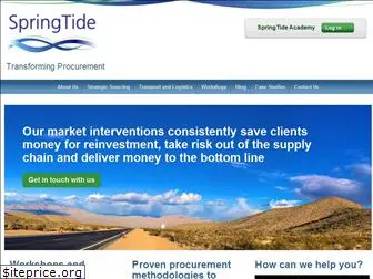 springtideprocurement.com