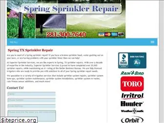 springtxsprinklerrepair.com