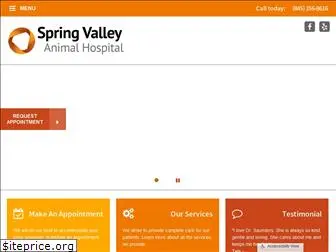 springvalleyanimalhospital.com