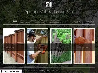 springvalleyfenceco.com