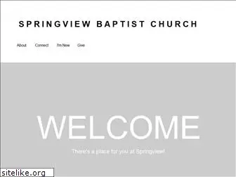 springviewbaptist.net
