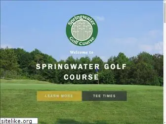 springwatergolf.com