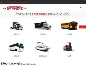 sprintdriving.com