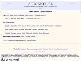 sprokkel.be