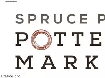 sprucepinepottersmarket.com