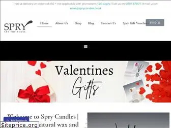 sprycandles.co.uk