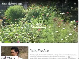 spryflowerfarm.com