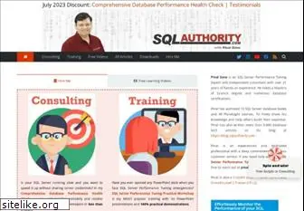 sqlauthority.com