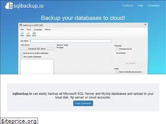 sqlbackup.io