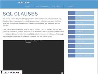 sqlclauses.com