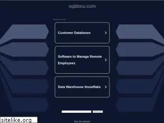 sqldocu.com