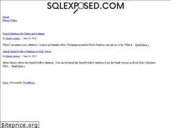 sqlexposed.com