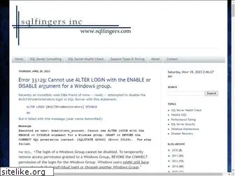 sqlfingers.com