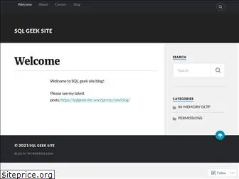sqlgeeksite.wordpress.com