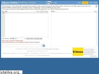 sqlize.online