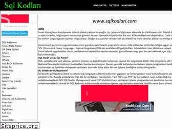 sqlkodlari.com