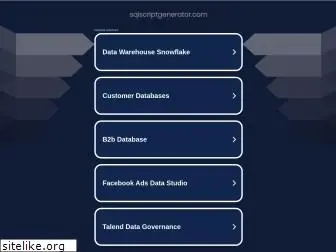 sqlscriptgenerator.com