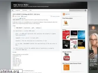 sqlserverrider.wordpress.com