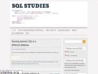 sqlstudies.com