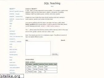 sqlteaching.com