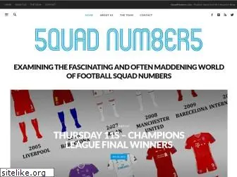 squadnumbers.com