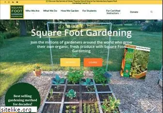 squarefootgardening.org