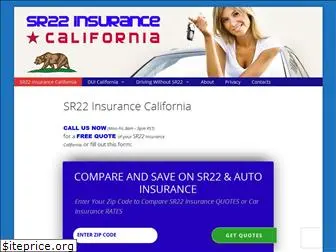 sr22insurancecalifornia.com