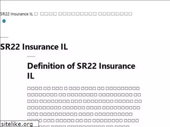 sr22insuranceil.com